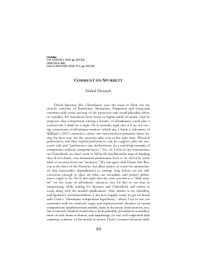 Dennett - Comment on Spurrett.pdf